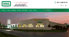 Desktop Screenshot of inmagulf.ae