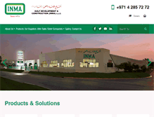 Tablet Screenshot of inmagulf.ae